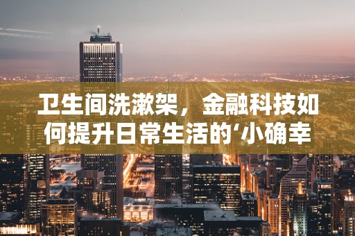 卫生间洗漱架，金融科技如何提升日常生活的‘小确幸’？