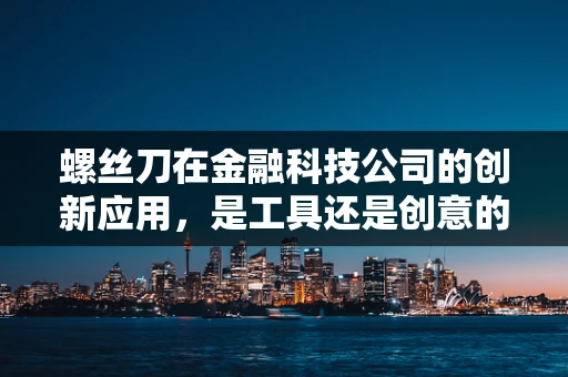 螺丝刀在金融科技公司的创新应用，是工具还是创意的催化剂？