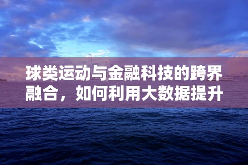 球类运动与金融科技的跨界融合，如何利用大数据提升赛事管理效率？