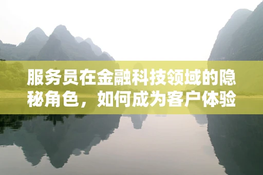 服务员在金融科技领域的隐秘角色，如何成为客户体验的‘幕后英雄’？