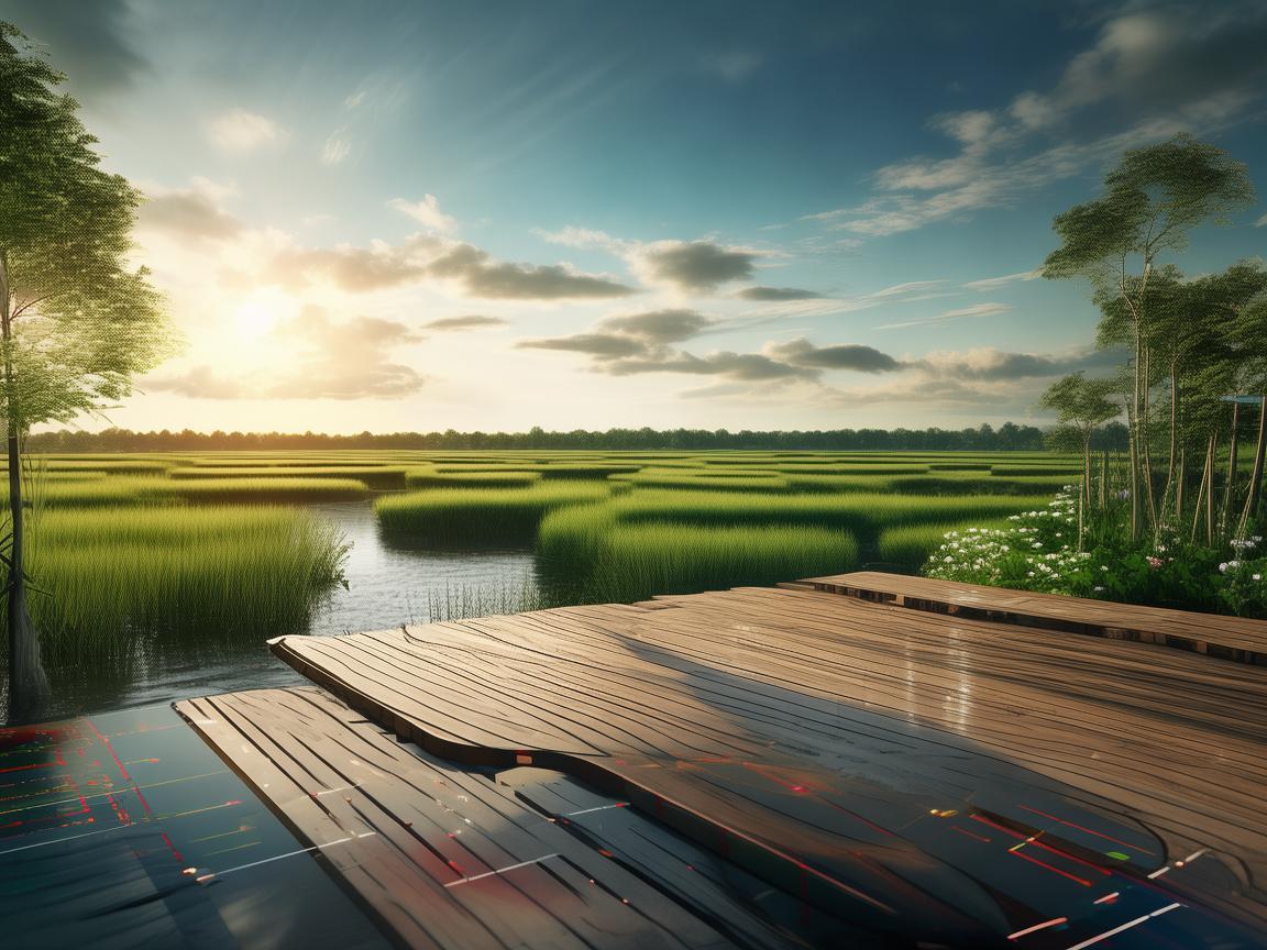 沼泽观景台，金融科技如何助力生态与经济的和谐共舞？