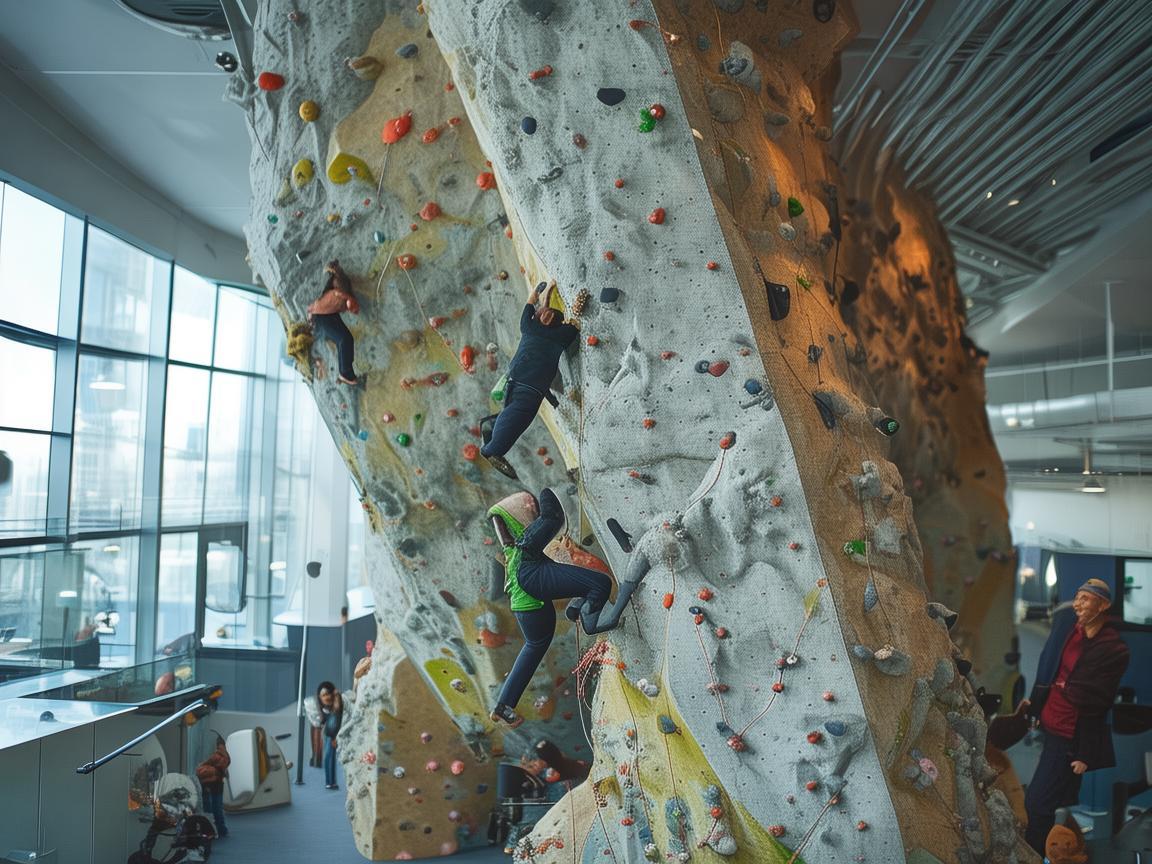 攀岩墙,金融科技公司创新与团队建设的‘垂直挑战’ 攀岩墙,金融科技公司创新与团队建设的‘垂直挑战’